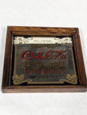 Delicious Coca-Cola Mirror Sign