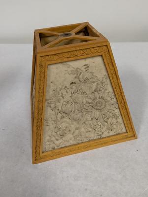 Vintage Plastic Lamp Shade