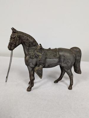 Vintage Brass Bronze Horse