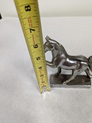 Vintage Brass Metal Horse
