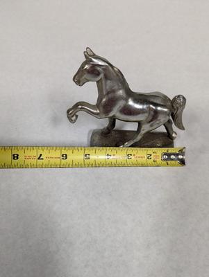 Vintage Brass Metal Horse
