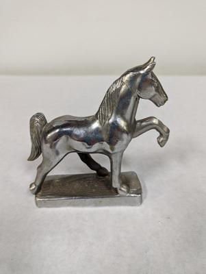 Vintage Brass Metal Horse