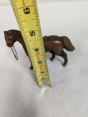 Vintage Brass Metal Horse Choice 2
