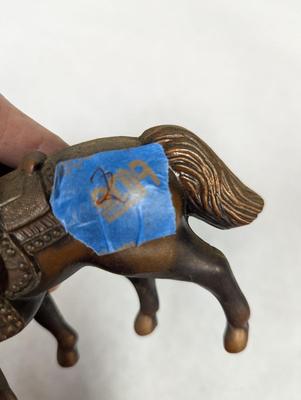 Vintage Brass Metal Horse Choice 2