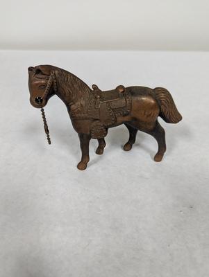 Vintage Brass Metal Horse Choice 2