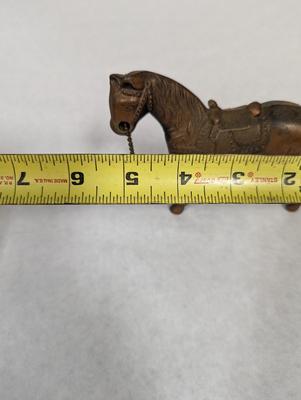Vintage Brass Metal Horse Choice 2