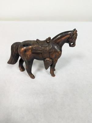 Vintage Brass Metal Horse Choice 3