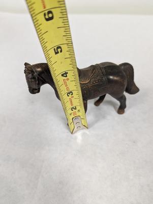 Vintage Brass Metal Horse Choice 3