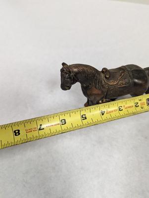 Vintage Brass Metal Horse Choice 3