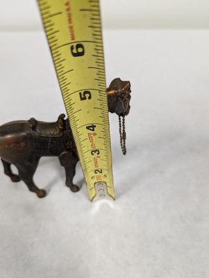 Vintage Brass Metal Horse Choice 4