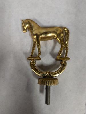 Vintage Brass Horse Trophy Topper