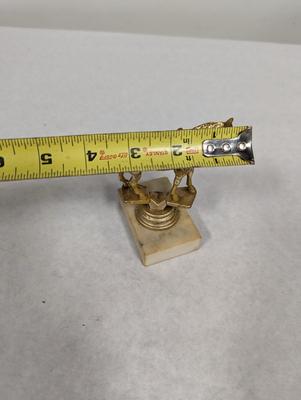 Vintage Brass Horse Trophy