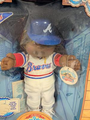 1986 Atlanta Braves Cabbage Patch Kids Baseball