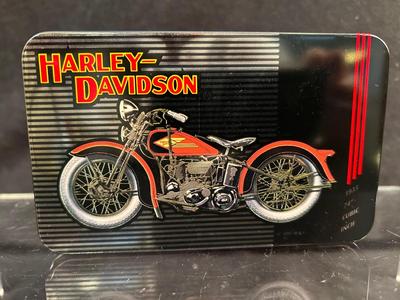 Lot 23. Harley Tin of Playing Cards