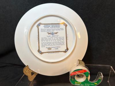 Lot 26. HD Collectible Plate and Ornament