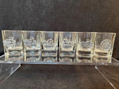 Lot 32. Set of 6 Shot Glasses-Engine Series