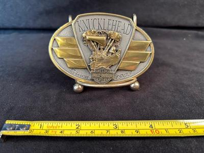 Lot 35. Belt Buckle - KnuckleHead