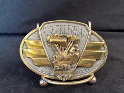 Lot 35. Belt Buckle - KnuckleHead
