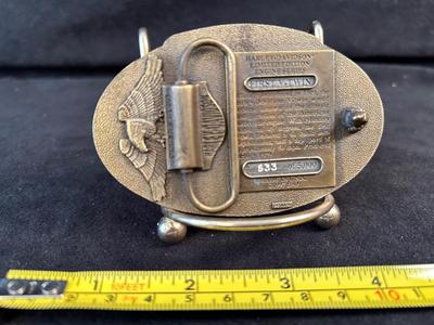 Lot 38. Belt Buckle - First V-Twin