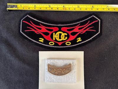 Lot 49. "HOG" Patch and Pin 2002