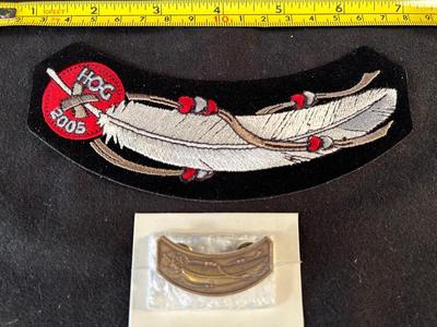 Lot 55. "HOG" Patch and Pin. 2005