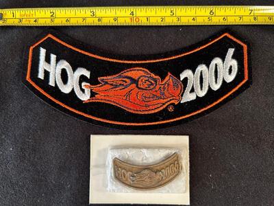 Lot 56. "HOG". Patch and Pin 2006