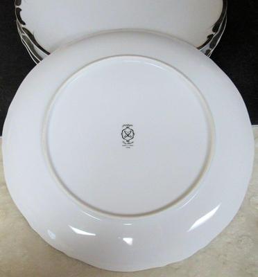 Beautiful Vintage Starlight Pattern Fine China Service For Four and Some Accessories