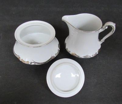 Beautiful Vintage Starlight Pattern Fine China Service For Four and Some Accessories