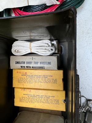 Ammo Box with Fuses, Igniters, Simulator Booby Traps