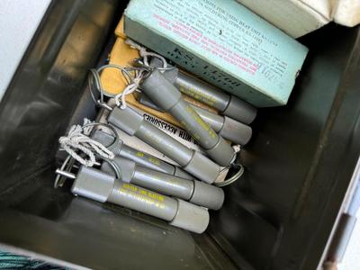 Ammo Box with Fuses, Igniters, Simulator Booby Traps