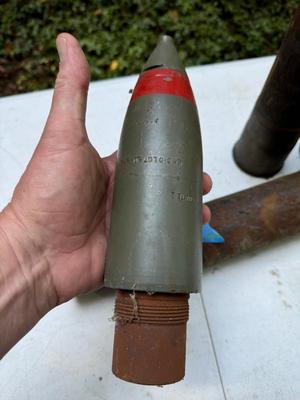 Vintage Mortar Heads and Shell Casings #207