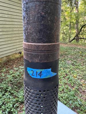 LARGE Mortar Shell Casing #214