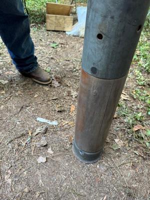 LARGE Mortar Shell Casing #215