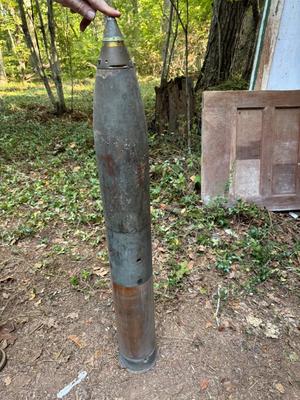 LARGE Mortar Shell Casing #215