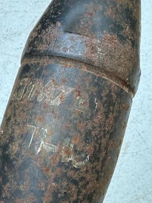 Mortar and Shell Casing, Missile w Case
