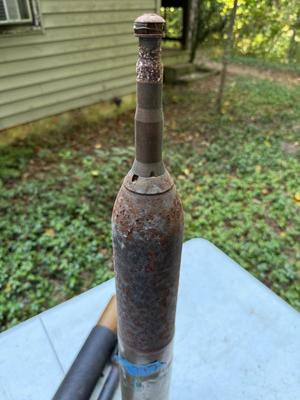 Mortar and Shell Casing, Missile w Case