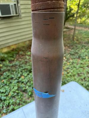 LARGE Mortar Shell Casing #218