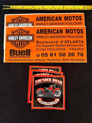 Lot 66. Five Stickers