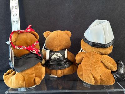 Lot 70. Three Plush Bears