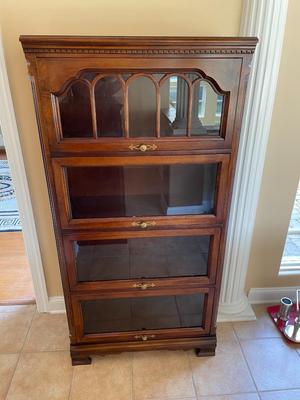 Lexington Furniture Cherry Wood Barrister Bookcase