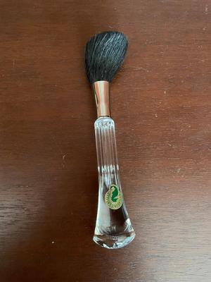 Vintage Waterford Crystal Makeup Brush