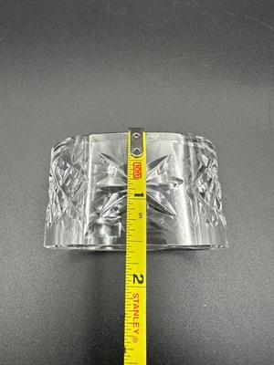 WATERFORD Crystal Napkin Rings (12)
