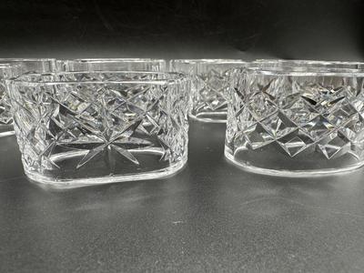 WATERFORD Crystal Napkin Rings (12)