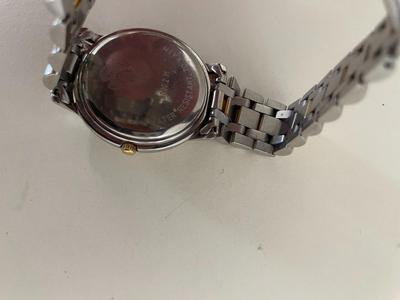 Gucci Watch 8000.2M 18k GP Gold Plated SS Two Tone Stainless Steel