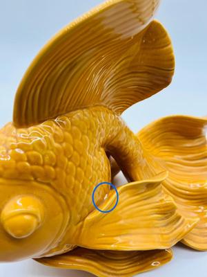Vintage Mid Century Gold Fish