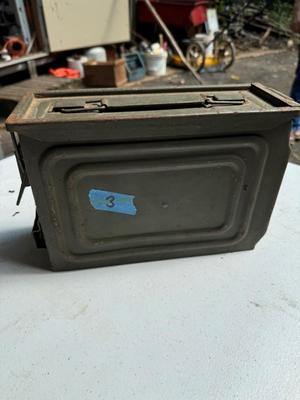 Ammo Box with Pistol Parts and Manual #3