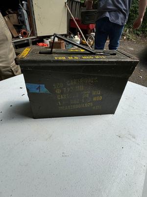 Ammo Box with Assorted Grenade Parts #4