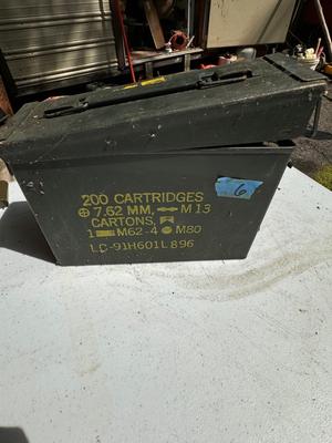Ammo Box with Flasks #6