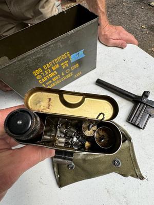 Ammo Box with Gun Cleaning Kit & Supplies #7