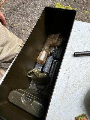 Ammo Box with Gun Cleaning Kit & Supplies #7